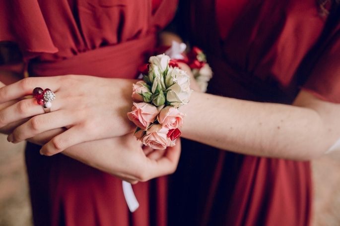 accesorios para damas de honor