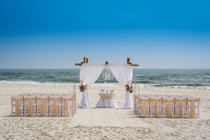 boda en la playa